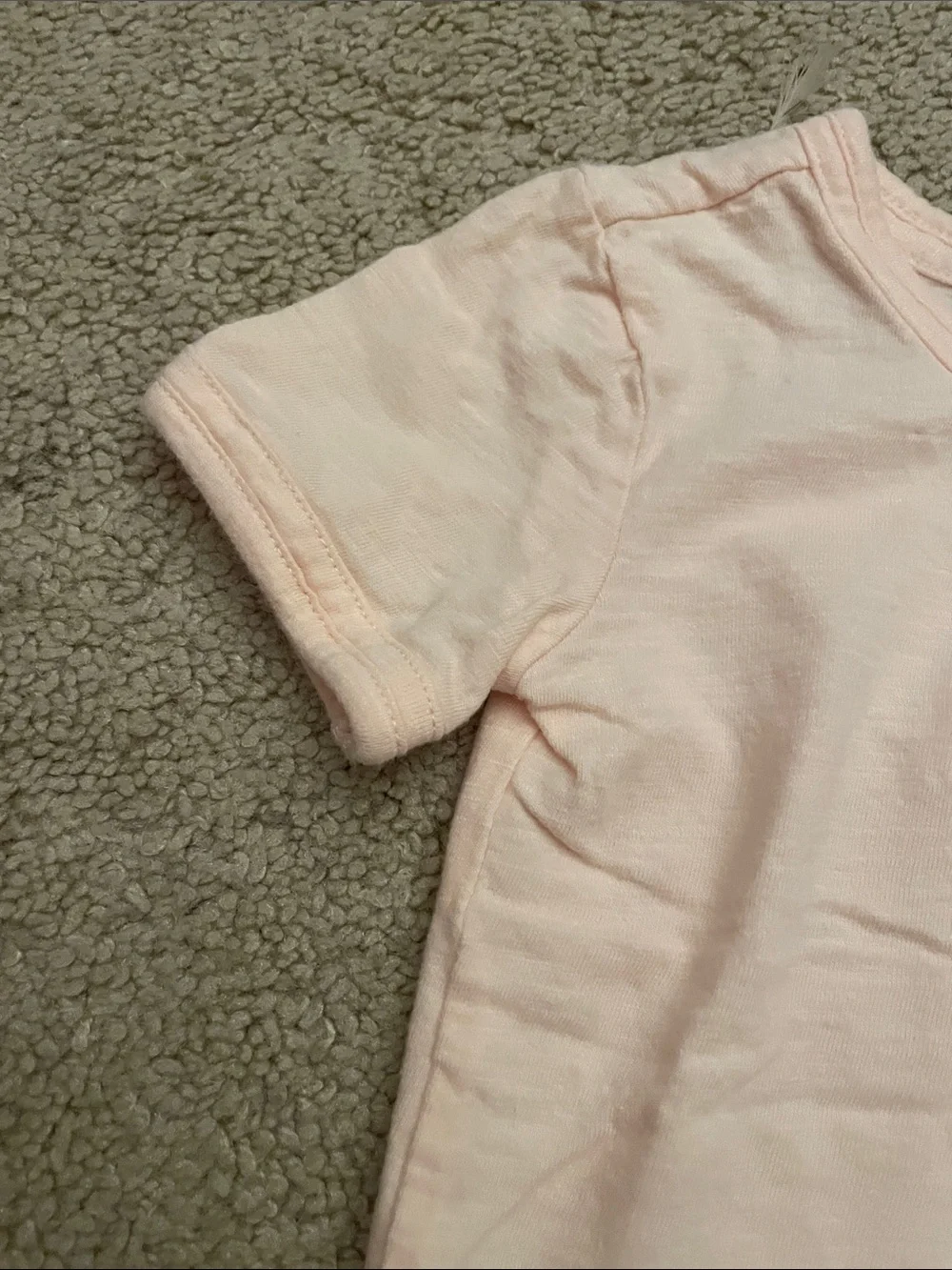 GAP Pink Tee with Flamingo & 3D Flower